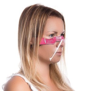 Plastová Maska - Ferro Pink