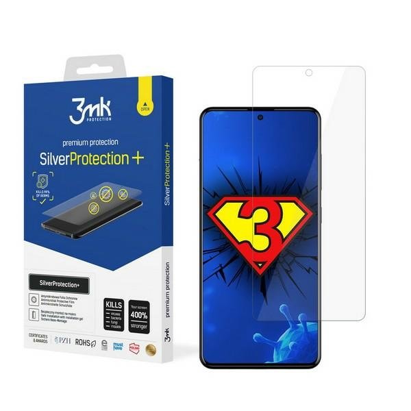 3MK Ochranná fólie Fullscreen 3MK Silver Protect+ Motorola Moto G9 Play