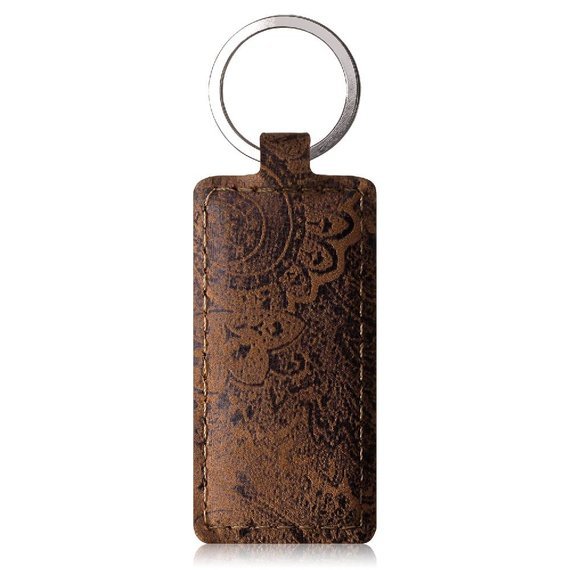 Keychain - Ornament Nut Brown