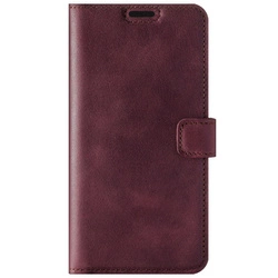 Wallet case - Burgundy - Transparentní TPU