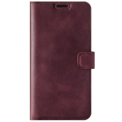 Wallet case - Burgundy - Transparentní TPU