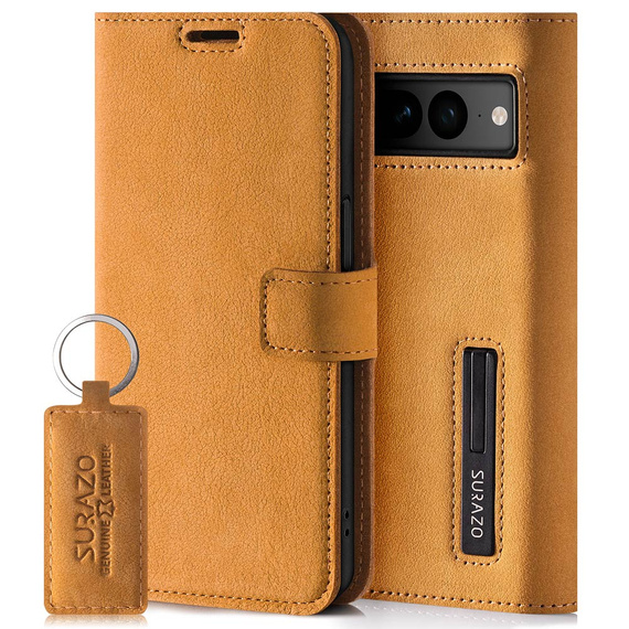 RFID Wallet case - Nubukový Velbloud - TPU Černá 